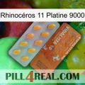 Rhinocéros 11 Platine 9000 43